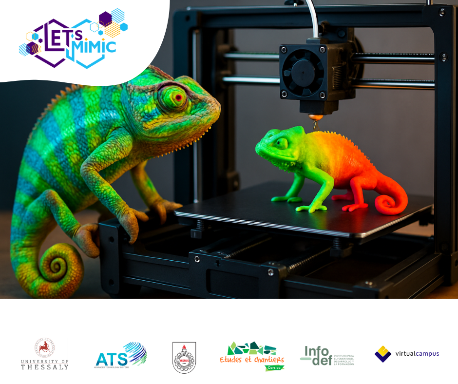 Color-changing 3D prints: inspired by the chameleon's adaptive magic!