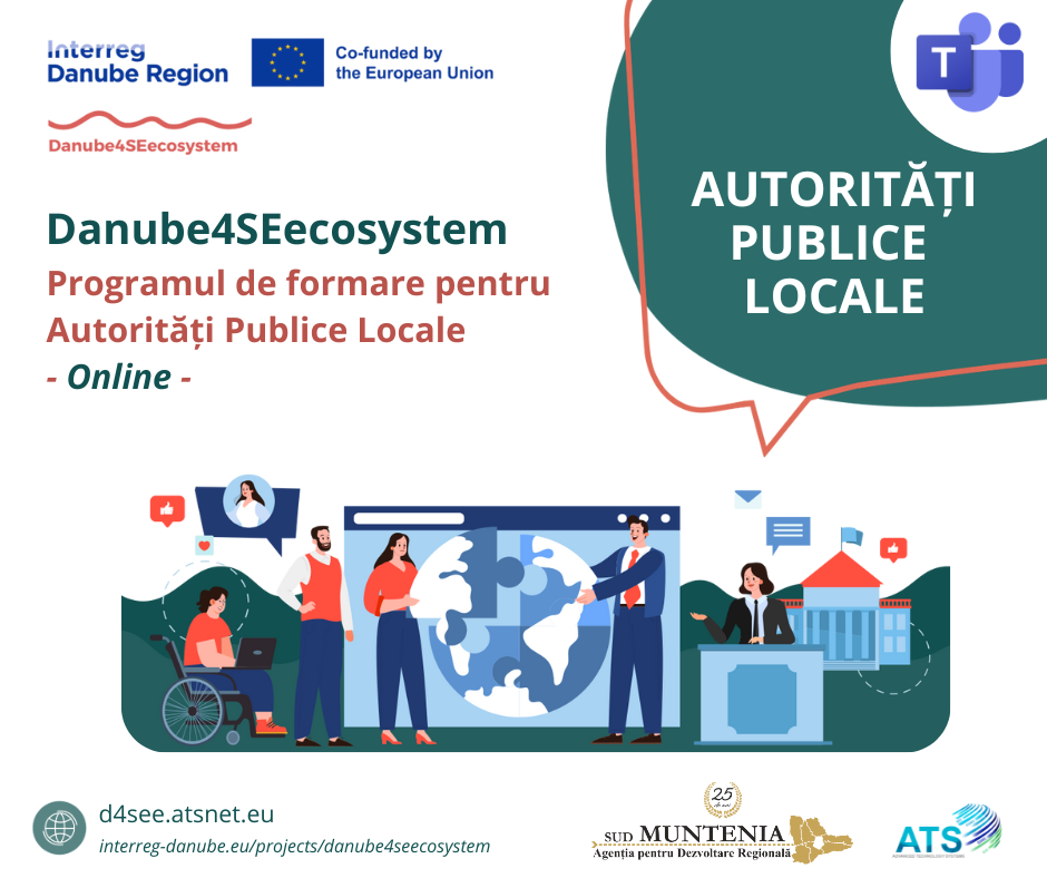 Sesiuni online de formare pentru Autoritățile Publice Locale