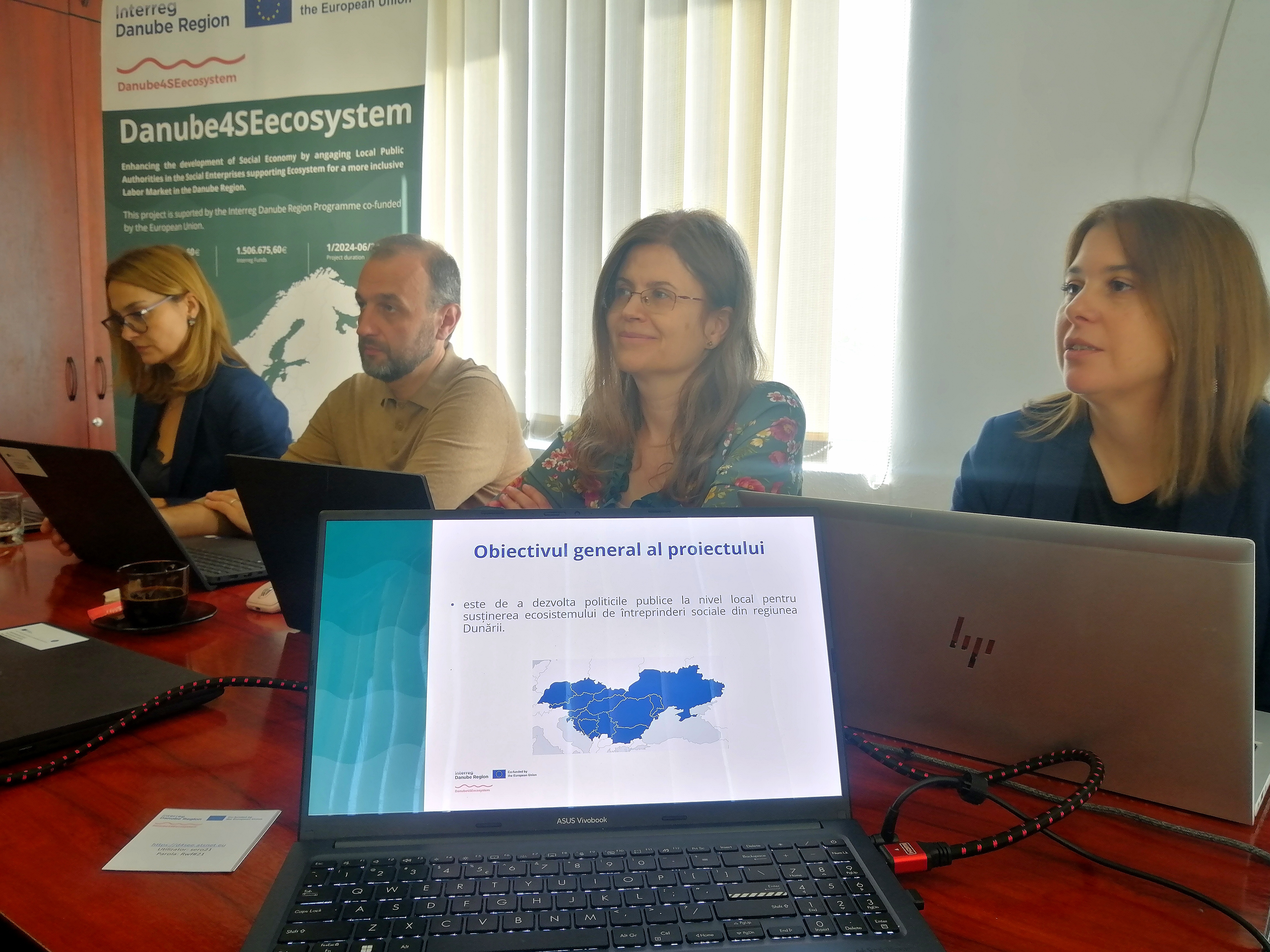 Programul de instruire D4SEE - Economia socială prinde contur în regiunea Dunării