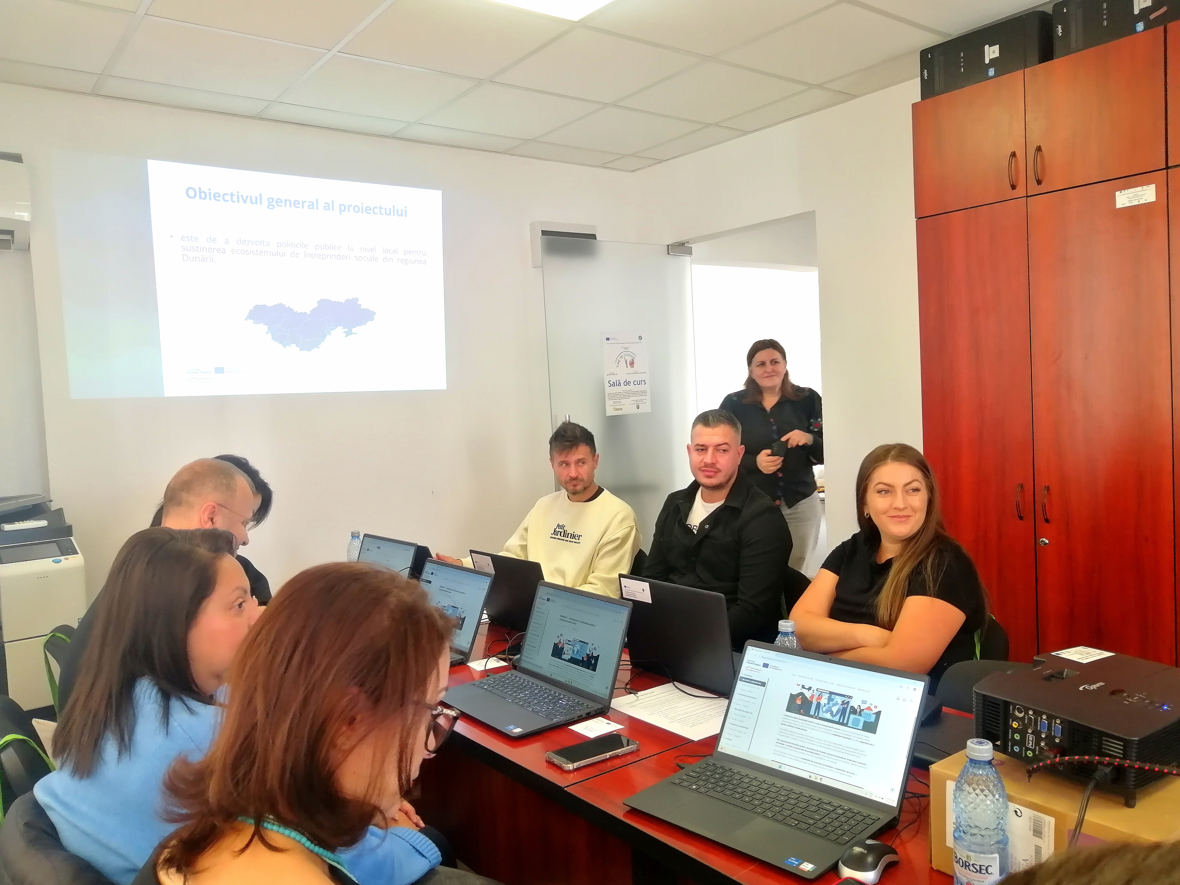 Programul de instruire D4SEE - Economia socială prinde contur în regiunea Dunării