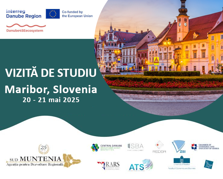 Vizita de studiu în cadrul proiectului Danube4SEecosystem în Maribor, Slovenia