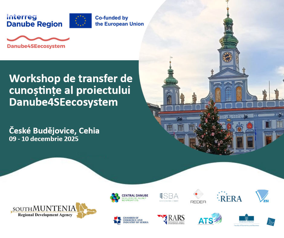 Cel de-al III-lea Workshop de transfer de cunoștințe al proiectului Danube4SEecosystem, Cehia