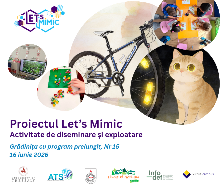Let's mimic - Inspirațe de natură: O aventură distractivă cu Biomimicria alături de micii inovatori