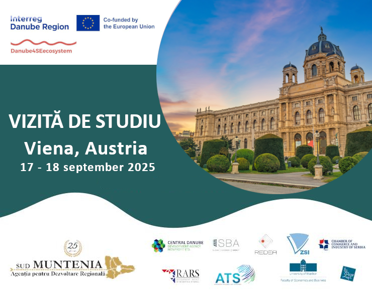 Vizita de studiu în cadrul proiectului Danube4SEecosystem în Viena, Austria